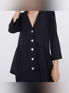 Zara Buttonup Tunic